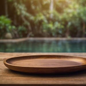Wooden tray